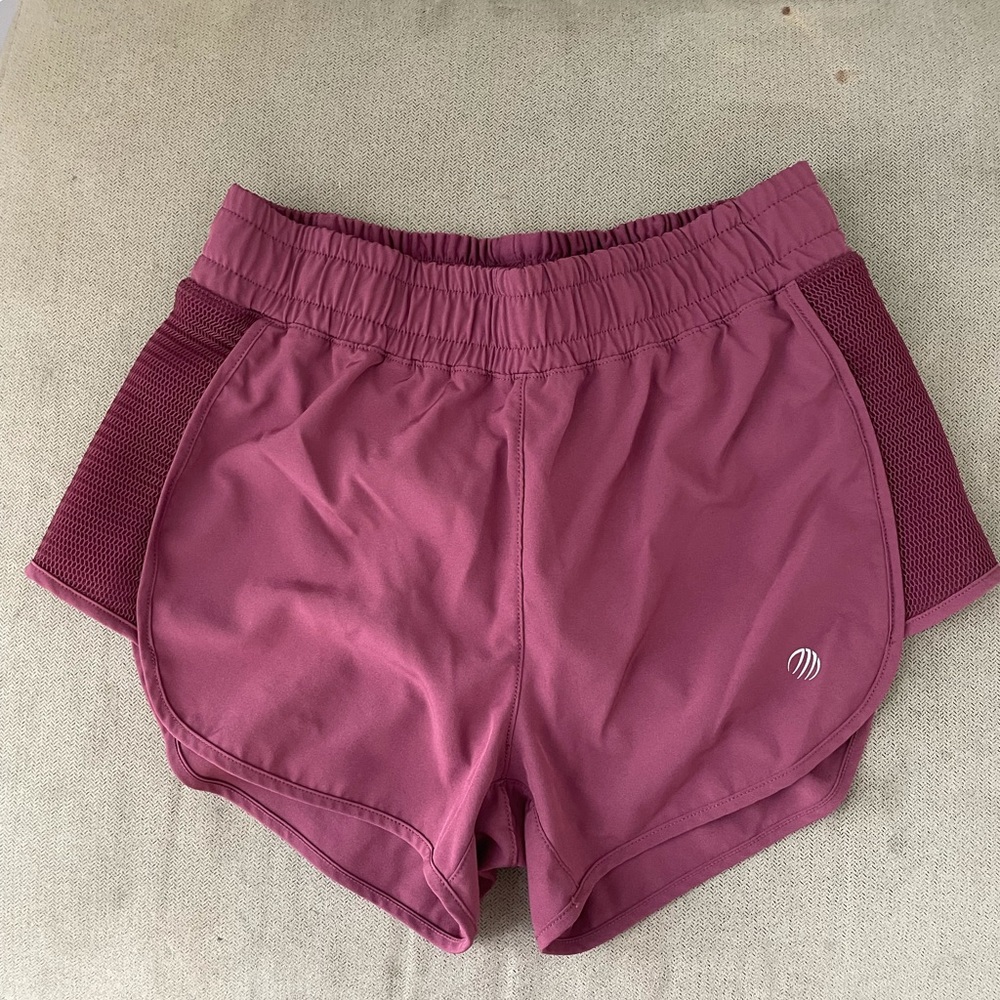 Magenta Athletic Shorts